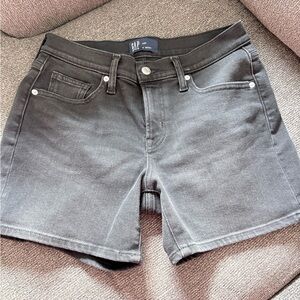 GAP black Denim Shorts